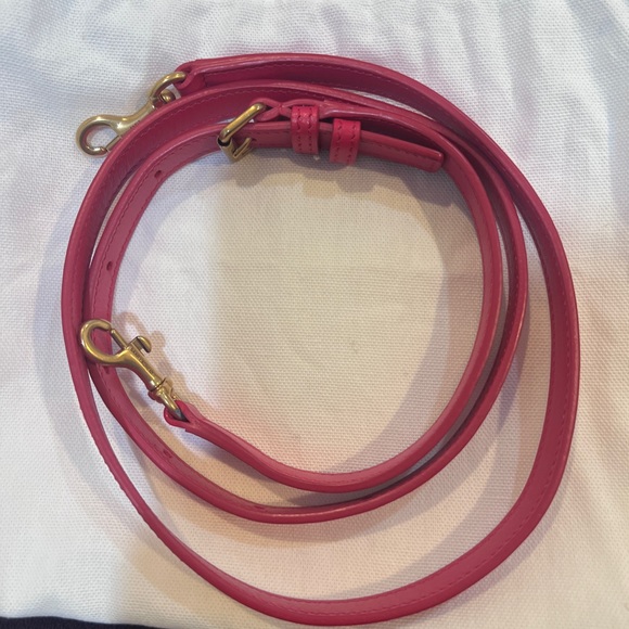 Saint Laurent Pink Leather Tote Bag - Picture 4 of 8